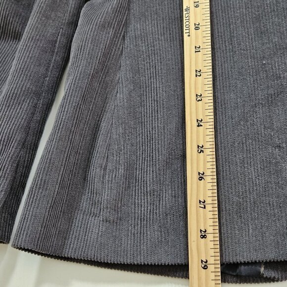 Ed Walters Blazer 42R Gray Corduroy Cotton Sport Coat 2B 1 Vent Academia Preppy - Picture 8 of 16